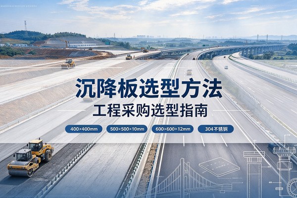 珲春沉降板选择方法
