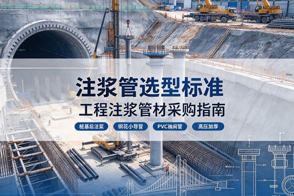 珲春注浆管选型标准